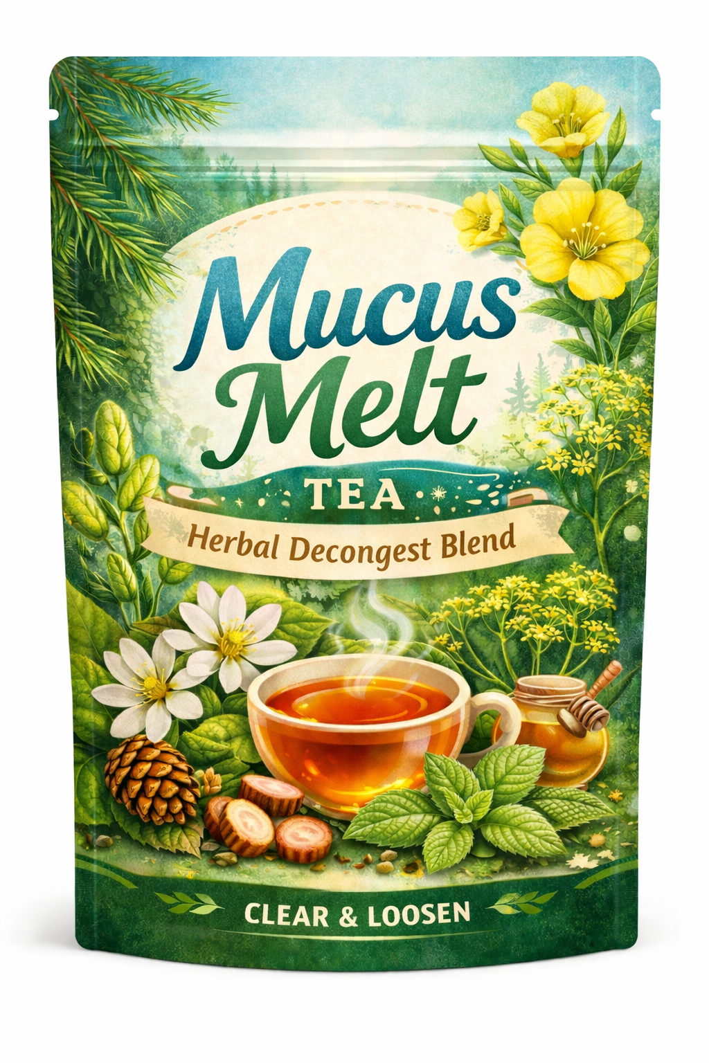 Mucus Melt Tea