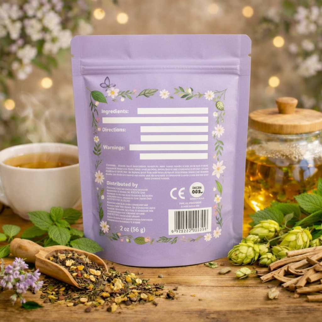 Anxiety Bye-Bye Tea - Back