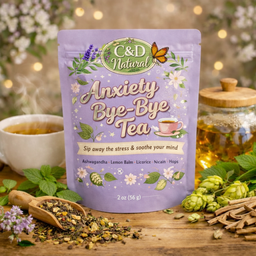 Anxiety Bye-Bye Tea - Front