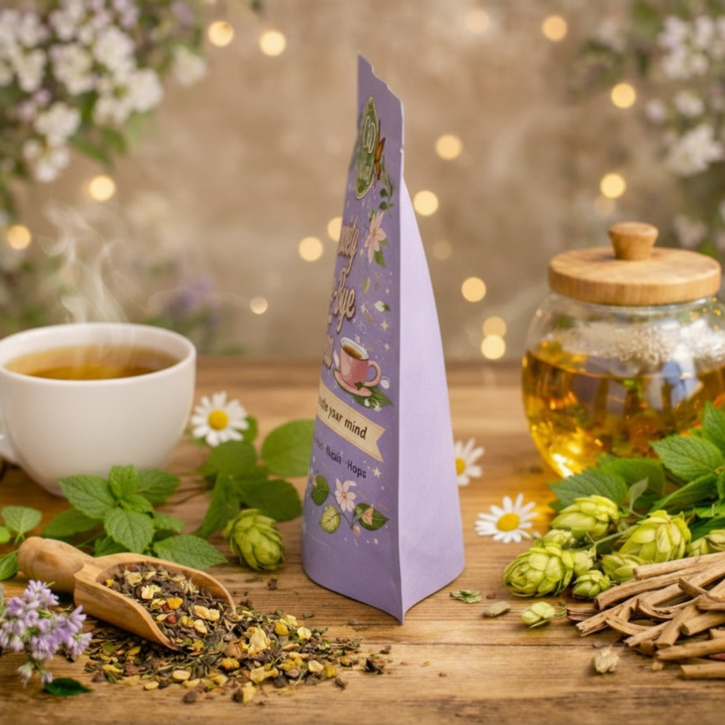 Anxiety Bye-Bye Tea - Right Side