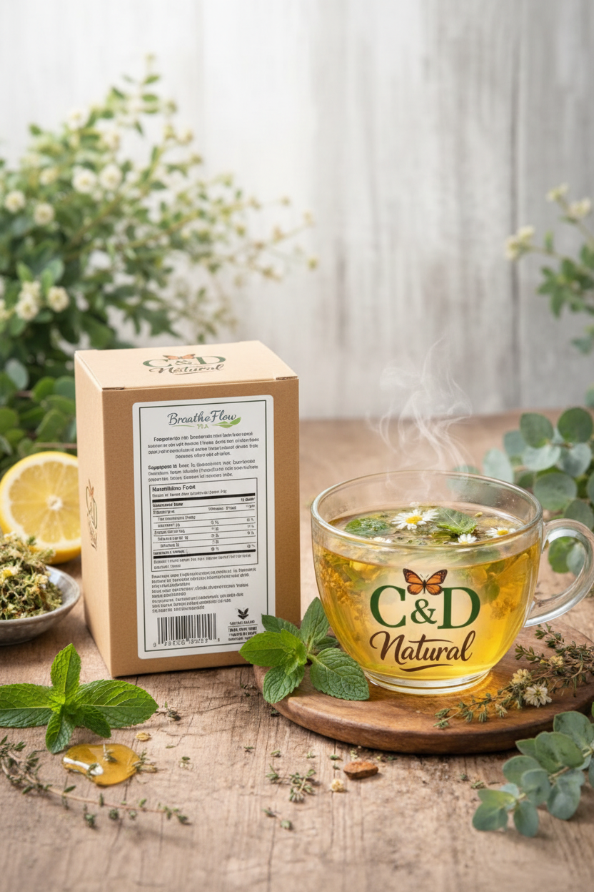 BreatheFlow Tea - Back