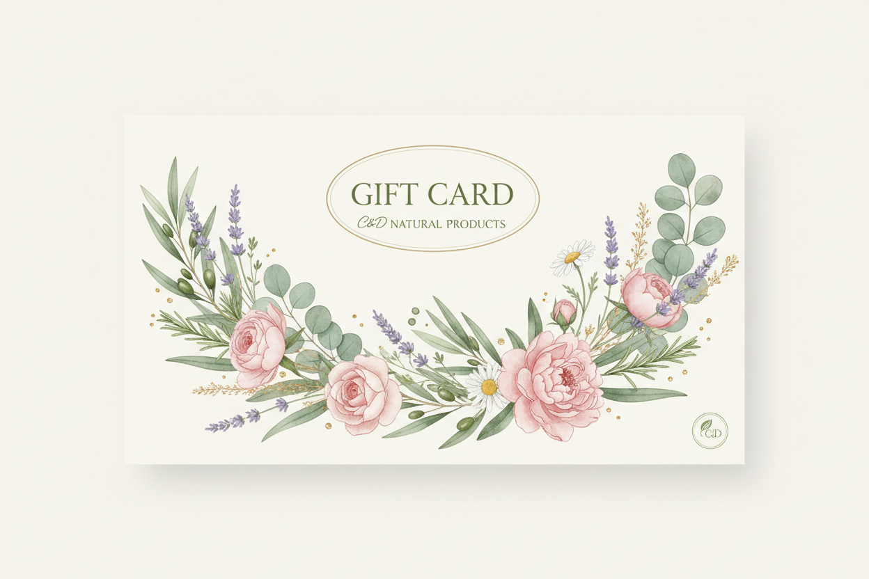 C&D Natural Products Gift Card