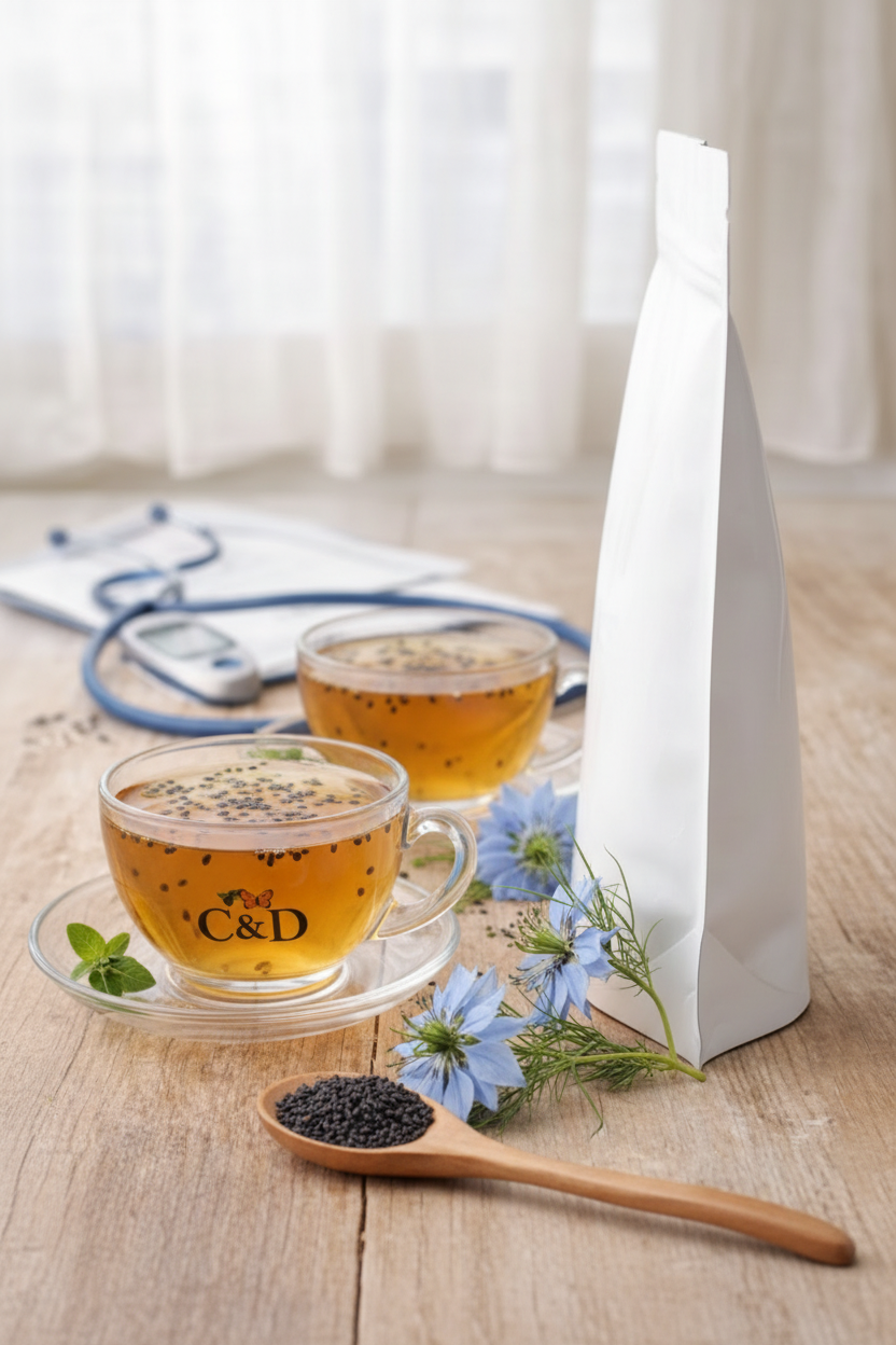 Soft Flow Tea - Right Side